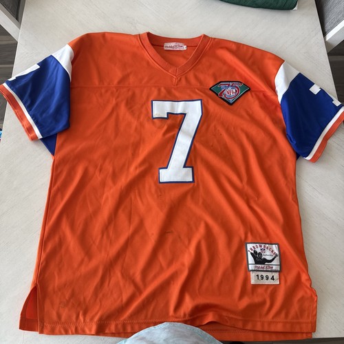 John elway jersey michell - jersey,